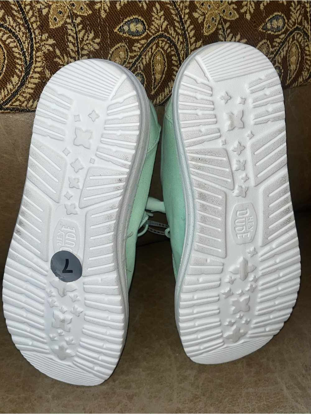 Hey Dude Wally Stretch Slip-On Shoes in Mint Sz Women’s 7 NEW NWT - Picture 4 of 8